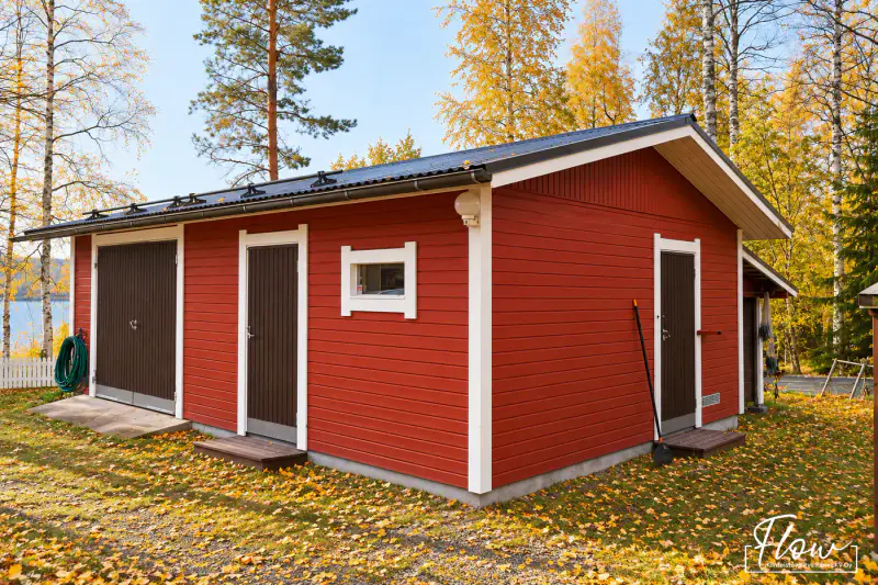 Maison 94 m² (1983) + sauna de rive (2005), garage et kota, 3 310 m² et rive privée sur le Keitele — Ilmolahti / Viitasaari — 12