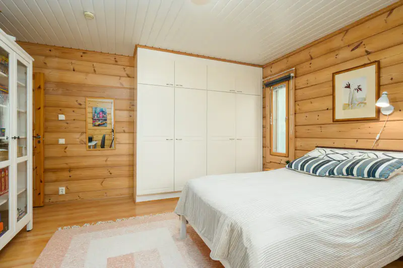 Maison rondins ~149 m² (2005) + rantasauna habitable, 5 600 m², Löytänä — Viitasaari — 14