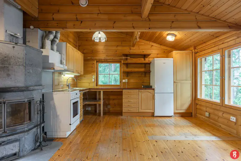 Maison rondins ~80 m² (1988), rive Keitele, 4 053 m² — Miekkarinne / Viitasaari — 3