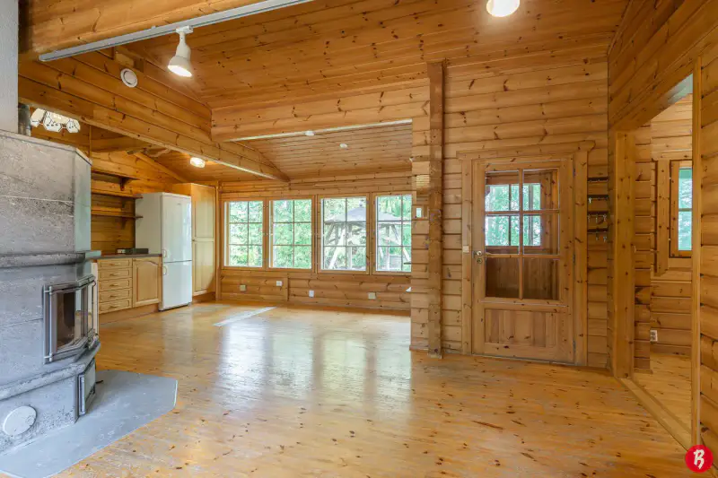 Maison rondins ~80 m² (1988), rive Keitele, 4 053 m² — Miekkarinne / Viitasaari — 6