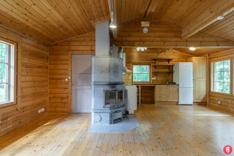 Maison rondins ~80 m² (1988), rive Keitele, 4 053 m² — Miekkarinne / Viitasaari — 15