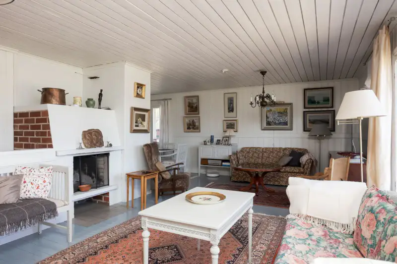 Maison ~165 m² (1965/rénov. 2007) + sauna, ~7,9 ha, rive + part Huopanankoski — Viitasaari — 11