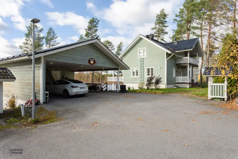 Maison Honkatalo ~187,5 m² (2004) géothermie + sauna vue lac, 1 810 m² et rive privée sablée — Ranta-Keituri / Virrat — 8