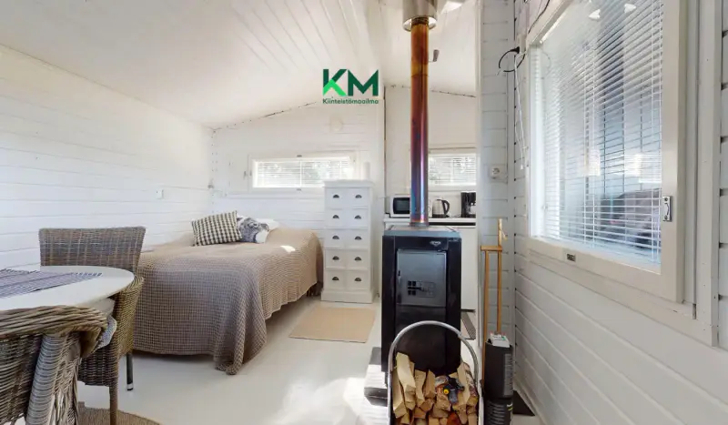 Ensemble mökki + sauna 2015 + annexe, 2 900 m², mer — Vattulot / Maksamaa / Vöyri — 2