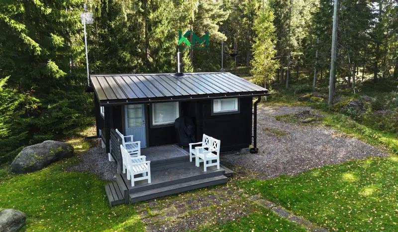Ensemble mökki + sauna 2015 + annexe, 2 900 m², mer — Vattulot / Maksamaa / Vöyri — 10
