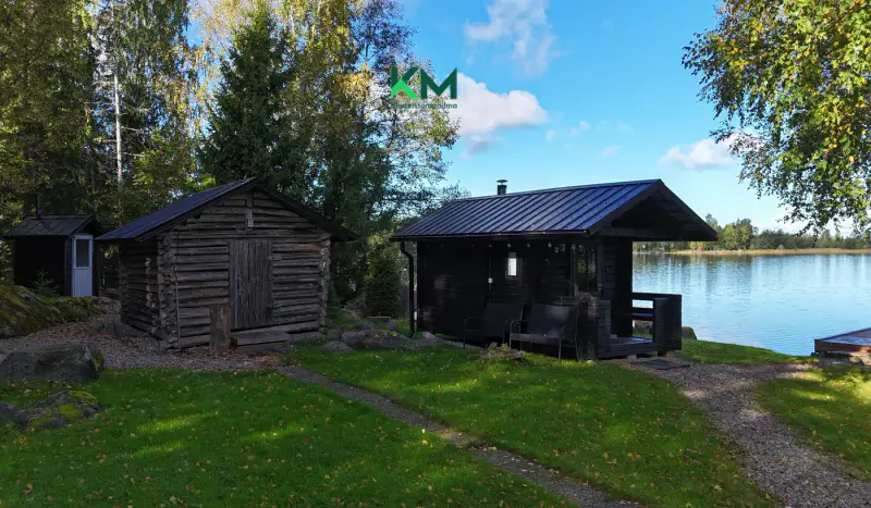 Ensemble mökki + sauna 2015 + annexe, 2 900 m², mer — Vattulot / Maksamaa / Vöyri — 11