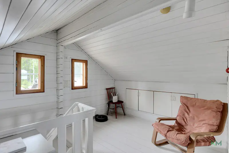 Chalet 1989, 47 m², rive privée Kivijärvi 40 m, 3 580 m² — Ylitornio — 16