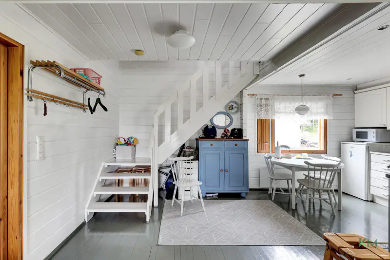 Chalet 1989, 47 m², rive privée Kivijärvi 40 m, 3 580 m² — Ylitornio — 8