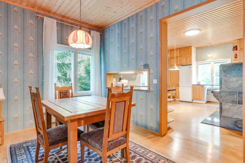 Grande maison en rondins rénovée, Näsijärvi — Kuru (Ylöjärvi), 156 m², 2 240 m², ~100 m rive — 6